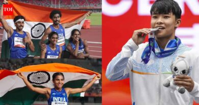 Asian Games 2026 Day 5: Seema, combined relay win athletics medals; Roshibina baggage Wushu silver