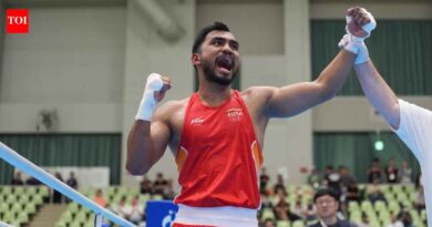 Kapil Pokhariya wins 90kg boxing bronze after semifinal loss to Uzbekistan’s Turabek Khabibullaev at Asian Games