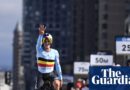 Evenepoel wins fourth globe time-trial title in a row, Reusser retains her crown