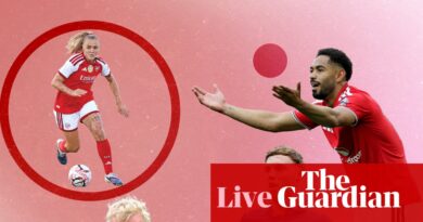 Premier League buildup to Arsenal v Chelsea, plus Everton v Manchester United and WSL – matchday live | Soccer
