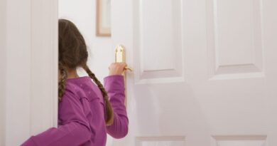 A Closed Bed room Door Means Depart Mother Alone