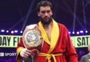 Hamzah Sheeraz: Briton withdraws from subsequent proposed bout & offers up WBO super-middleweight title