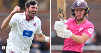 Craig Overton and Sophie Luff win Professional Cricketers’ Association awards