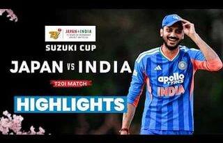 India vs Japan | T20I Cricket Match Highlights in Sano, Japan.