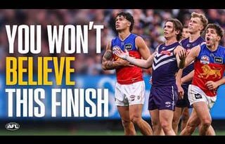 The total remaining quarter of the 2026 AFL Grand Final