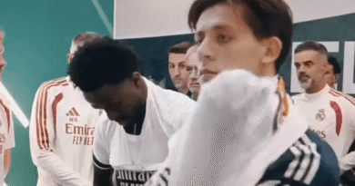 All Real Madrid gamers were handed t-shirts to use in assistance of Ceuta today however Vinicius, Mbapp é and Konate used their t-shirts in such a way so that the message of assistance would be concealed