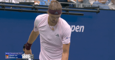 Alexander Zverev wins the United StatesOpen Then. he notifications he won it