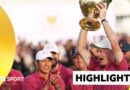 Highlights – Golf – US retain the Presidents Cup with remaining day comeback