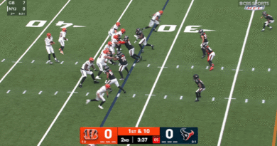 WR Ja’Marr Chase Makes an Unbelievable Catch for a 32 Yard Touchdown!