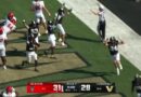 While making an attempt to expire the clock, NC State fumbles it away, Vanderbilt falls on it and wins the sport