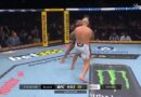 +1200 underdog Sean Sharif knocks out -2400 favourite Gable Steveson in 12 seconds.