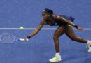 Coco Gauff opens her quest for a second US Open title with a win over Sonmez