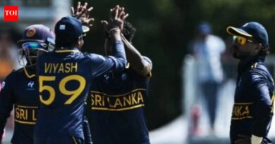 Tharindu Ratnayake’s blazing 65 helps Sri Lanka beat Bangladesh, win Asian Games cricket bronze