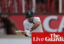 South Africa v Australia: first males’s cricket Test, day three – reside