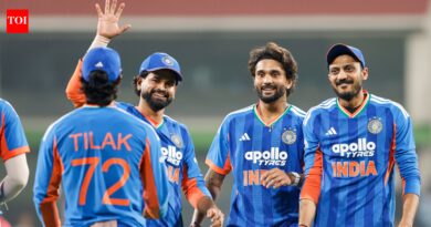 Abhishek’s blitz, Arshdeep’s strikes assist India beat West Indies by 14 runs in Indore, take 2-1 lead in T20I sequence