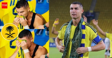 ‘I’m Portuguese, however I belong to Saudi Arabia’: Ronaldo kisses Saudi emblem, celebrates with flag after 981st purpose in Al-Nassr’s emphatic 3-1 win