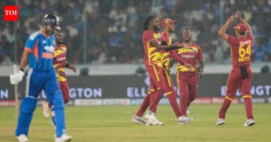 Shai Hope’s ton, Keemo Paul’s five-for sink India; West Indies degree sequence in Hyderabad