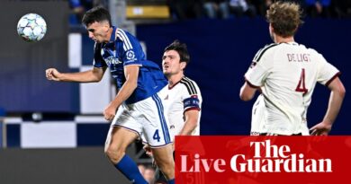 Como v Manchester United: Champions League – reside