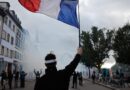French police use tear gasoline and water cannons after some protests flip violent