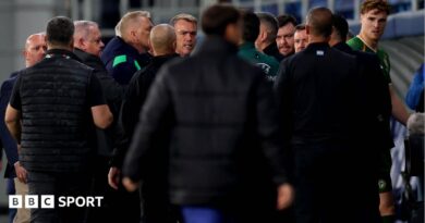 Republic of Ireland 1-1 Israel: Heimir Hallgrimsson says Israel ‘tried to intimidate us’ amid spitting row