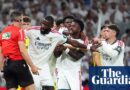 Real Madrid’s Vinícius Júnior despatched off for hair-pulling in victory over Villarreal