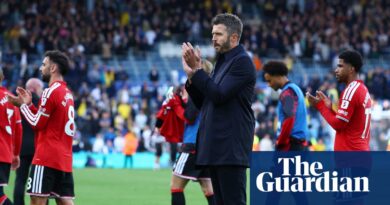 ‘Like a recent begin’: Michael Carrick relieved by Manchester United’s draw at Leeds
