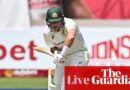 South Africa v Australia: first males’s cricket Test, day one – stay