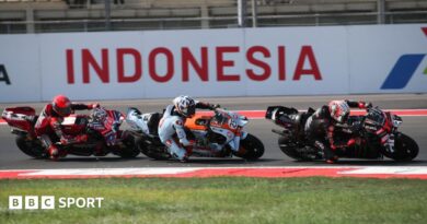 MotoGP: Marco Bezzecchi wins Indonesian Grand Prix as Jorge Martin retakes championship lead