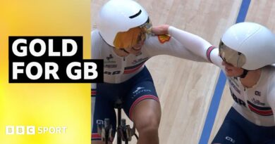 Track Cycling World Championships: Gold for GB girls in workforce pursuit