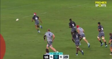 Crossfield strive by the Sharks vs Leinster