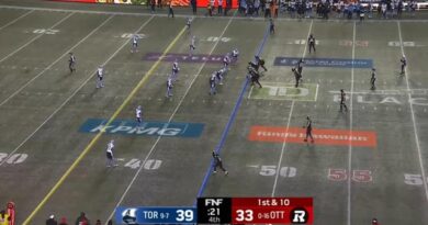 Barnes connects with Eberhardt to offer Ottawa the lead with six seconds left on the clock, snapping their 22-game shedding streak | CFL