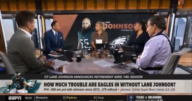 Stephen A. Smith is a POS for mocking Lane Johnson’s psychological well being.
