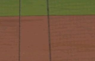 MLB: Xander Bogaerts narrowly avoids a line drive and a damaged bat shard.
