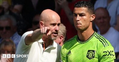 Cristiano Ronaldo let Manchester United down, says Erik ten Hag
