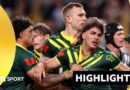 Rugby League World Cup highlights – Australia 24 – 22 New Zealand