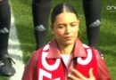 Disastrous rendition of the Canadian anthem earlier than their match