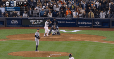 The Rays’ Bryan Baker strikes out Trent Grisham, and Tampa Bay sweeps the Yankees!