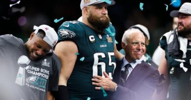 Lane Johnson publicizes retirement after 14 years with Philadelphia Eagles