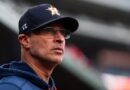 Astros won’t renew contract of supervisor Joe Espada