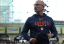 Houston Astros half methods with supervisor Joe Espada