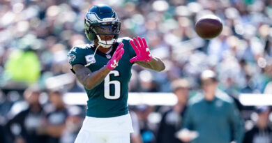 Fantasy Soccer: DeVonta Smith’s goal share with Tanner McKee at QB, plus extra key stats which will go missed from Week 6