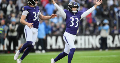 Ravens beat Titans 24-18 regardless of Lamar Jackson’s ankle damage. Henry scores in opposition to his previous crew