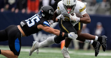 Trelain Maddox’s late TD, Duke missed FG offers Yellow Jackets first ACC win of season.