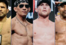 UFC veterans in fight sports activities motion Oct. 2-4