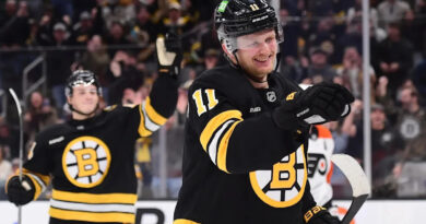 Bruins vs. Sharks Score, Live Updates, Highlights From NHL Game