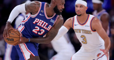 ‘We don’t desire you!’: Knicks followers erupt with daunting LeBron James chant vs. 76ers