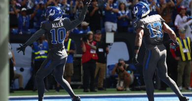 Colts rule beginning large receiver out for Week 4 recreation vs Commanders