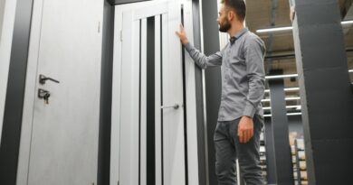 Door Material: Wood, Aluminium or Steel